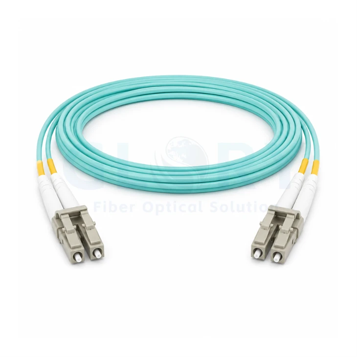 LC UPC La LC UPC Cablu de patch-uri din fibră duplex OM3